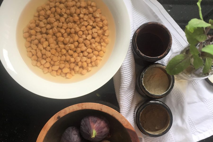 Kichererbsen und Kwii mit Feigen und Dreamer Adaptogen